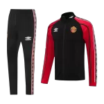 Manchester United Training Jacket Kit(Jacket+Pants) Red&Black 2025/26 - thejerseys