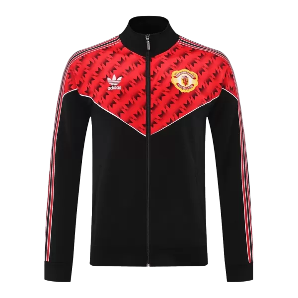 Manchester United Training Jacket Red&Black 2025/26 - thejerseys