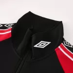 Manchester United Training Jacket Kit(Jacket+Pants) Red&Black 2025/26 - thejerseys