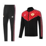 Manchester United Training Jacket Kit(Jacket+Pants) Red&Black 2025/26 - thejerseys