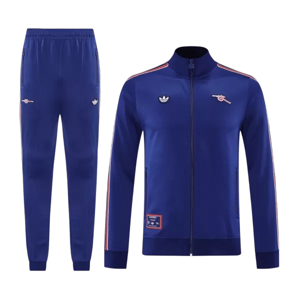 Arsenal Training Jacket Kit(Jacket+Pants) Blue 2025/26 - thejerseys