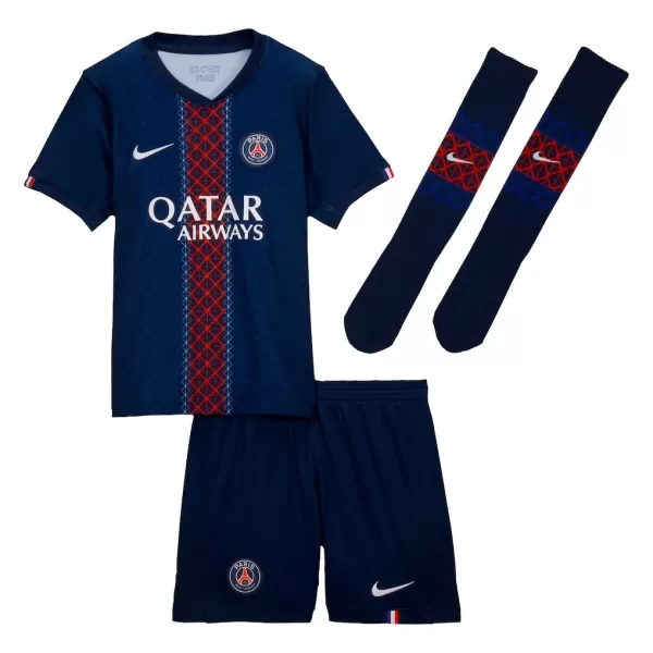 Kids PSG Home Jersey Full Kit 2025/26 - thejerseys