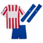 Kids Atletico Madrid Home Jersey Full Kit 2025/26 - thejerseys