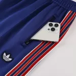 Arsenal Training Jacket Kit(Jacket+Pants) Blue 2025/26 - thejerseys