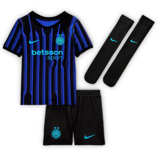 Kids Inter Milan Home Jersey Full Kit 2025/26 - thejerseys