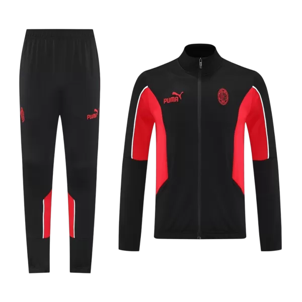 AC Milan Training Jacket Kit(Jacket+Pants) Black 2025/26 - thejerseys