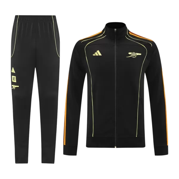 Arsenal Training Jacket Kit(Jacket+Pants) Black 2025/26 - thejerseys