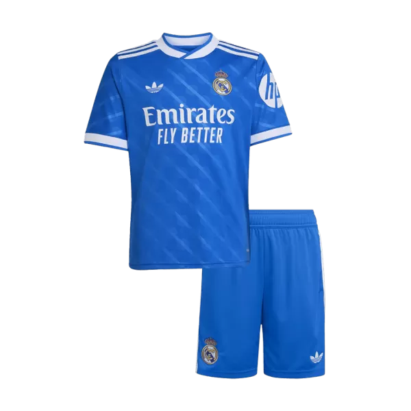 Kid's Real Madrid Third Away Jersey Kit(Jersey+Shorts) 2025/26 - thejerseys