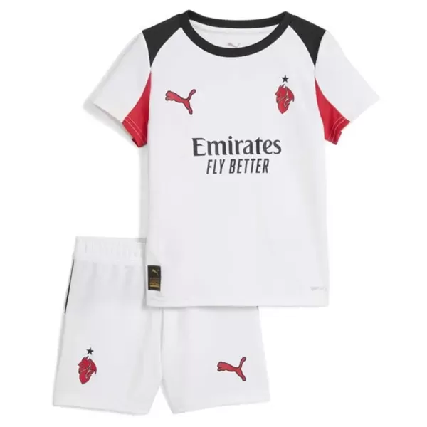 Kids AC Milan Away Jersey Kit 2025/26 - thejerseys