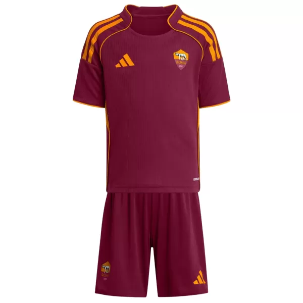 Kids Roma Home Jersey Kit 2025/26 - thejerseys