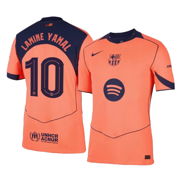 Barcelona LAMINE YAMAL #10 Third Away Match Jersey 2025/26 UCL - thejerseys