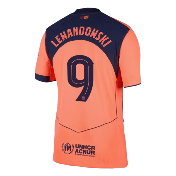 LEWANDOWSKI #9 Barcelona Third Match Jersey Player Version 2025/26 UCL - thejerseys