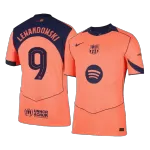 Barcelona LEWANDOWSKI #9 Third Away Match Jersey 2025/26 UCL - thejerseys
