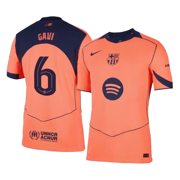 Barcelona GAVI #6 Third Away Match Jersey 2025/26 UCL - thejerseys