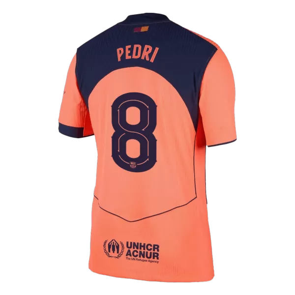 PEDRI #8 Barcelona Third Match Jersey Player Version 2025/26 UCL - thejerseys