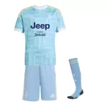 Kid's Juventus Away Jersey Full Kit 2025/26 - thejerseys