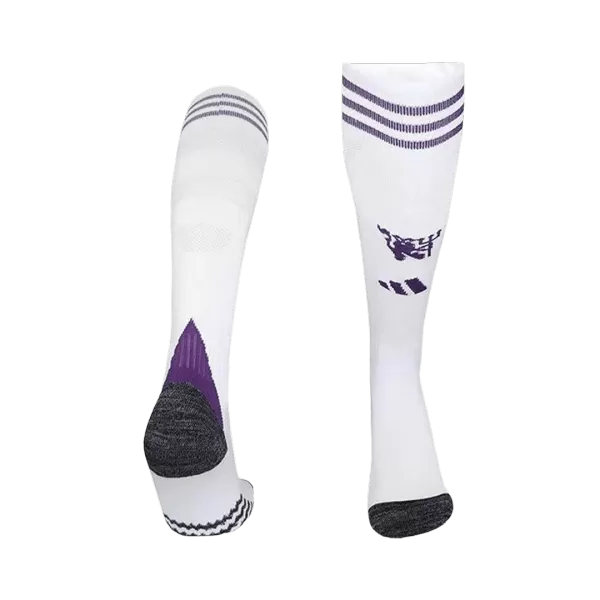 Men Adidas Manchester United Away Soccer Socks 2025/26 - thejerseys