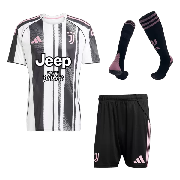 Men's Juventus Home Jersey Full Kit 2025/26 - thejerseys