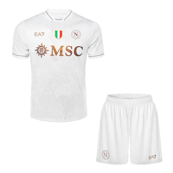 Men's Napoli Away Jersey (Jersey+Shorts) Kit 2025/26 - thejerseys
