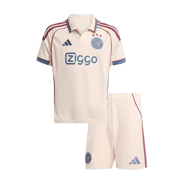 Kids Ajax Third Away Jersey Kit 2025/26 - thejerseys