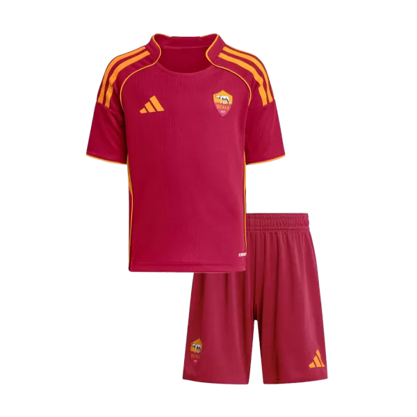 Kids Roma Home Jersey Kit 2025/26 - thejerseys