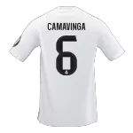 CAMAVINGA #6 Real Madrid Home Soccer Jersey 2025/26 White - thejerseys