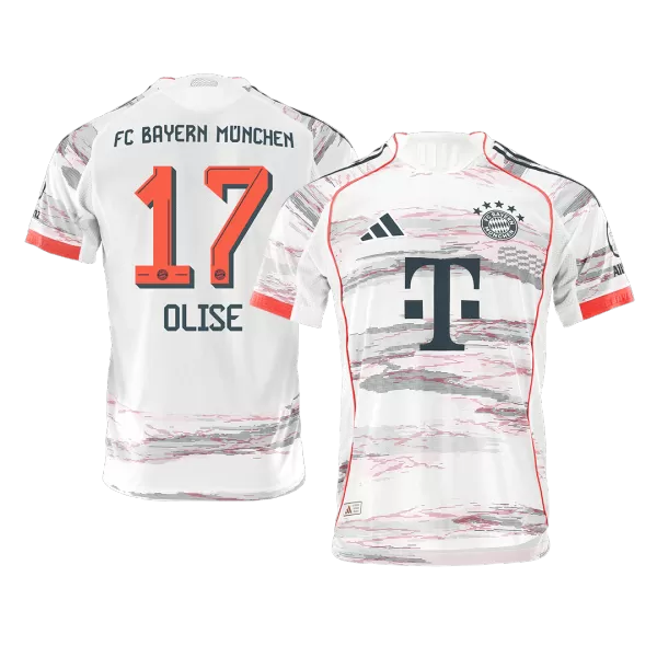 Bayern Munich OLISE #17 Away Match Jersey 2025/26 - thejerseys