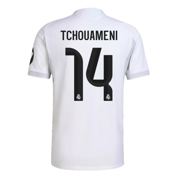 TCHOUAMENI #14 Real Madrid Home Match Jersey Player Version 2025/26 - thejerseys