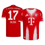 Bayern Munich OLISE #17 Home Match Jersey 2025/26 - thejerseys