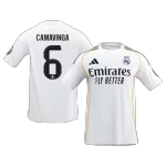 CAMAVINGA #6 Real Madrid Home Soccer Jersey 2025/26 White - thejerseys
