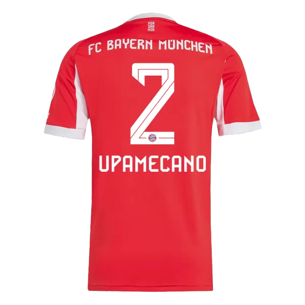UPAMECANO #2 Bayern Munich Home Jersey 2025/26 - thejerseys