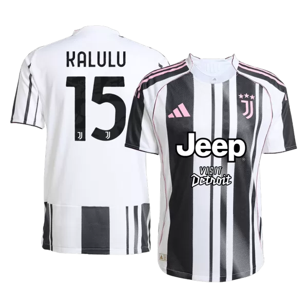 Juventus KALULU #15 Home Match Jersey 2025/26 - thejerseys