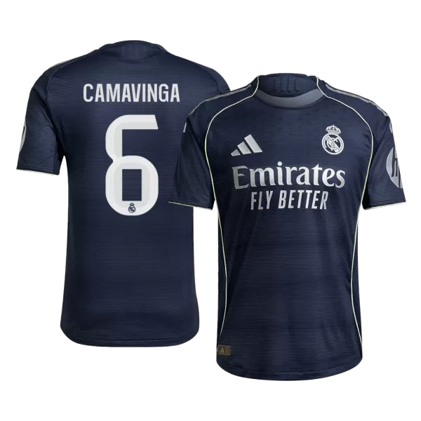Real Madrid CAMAVINGA #6 Away Match Jersey 2025/26 - thejerseys