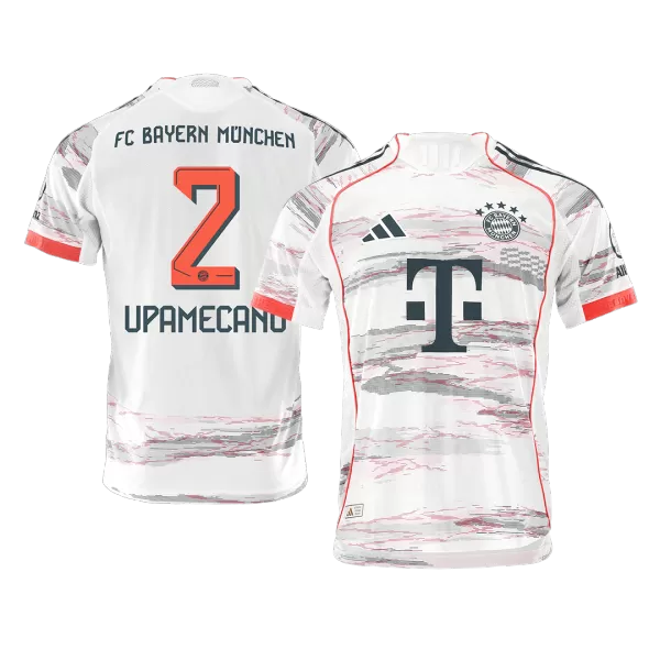 Bayern Munich UPAMECANO #2 Away Match Jersey 2025/26 - thejerseys
