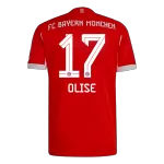 Bayern Munich OLISE #17 Home Match Jersey 2025/26 - thejerseys