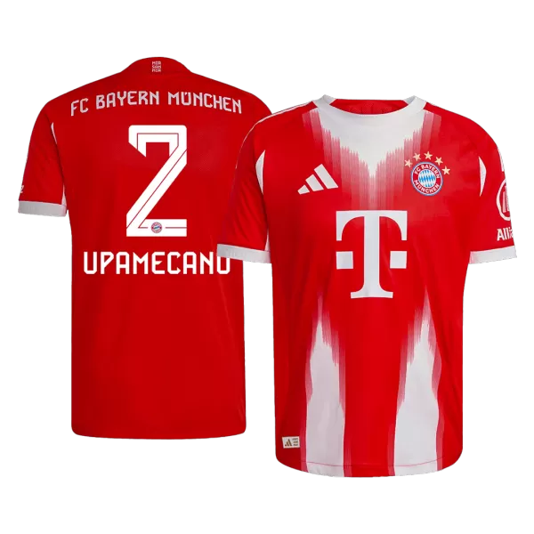 Bayern Munich UPAMECANO #2 Home Match Jersey 2025/26 - thejerseys