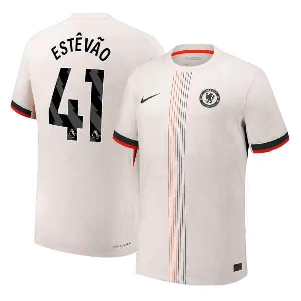 Chelsea ESTÊVÃO #41 Away Match Jersey 2025/26 - thejerseys