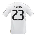 F.MENDY #23 Real Madrid Home Soccer Jersey 2025/26 White - thejerseys