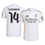 Real Madrid TCHOUAMENI #14 Home Match Jersey 2025/26 - thejerseys