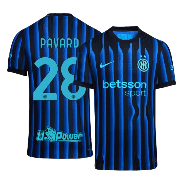 Inter Milan PAVARD #28 Home Match Jersey 2025/26 - thejerseys