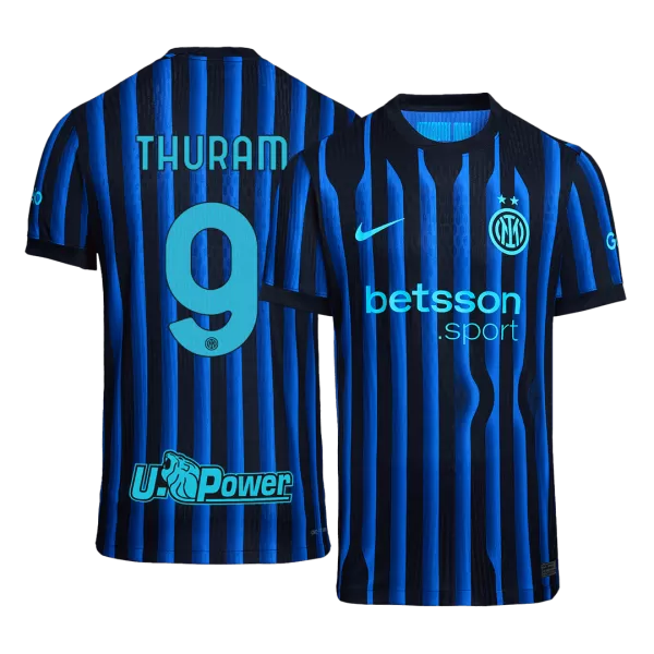 Inter Milan THURAM #9 Home Match Jersey 2025/26 - thejerseys