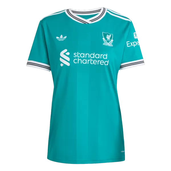 Women's Liverpool Third Away Soccer Jersey 2025/26 - thejerseys