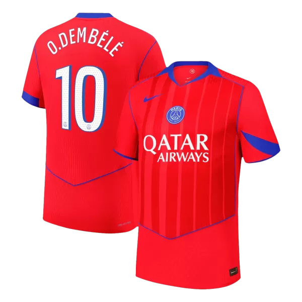 PSG O.DEMBÉLÉ #10 Third Away Match Jersey 2025/26 - thejerseys
