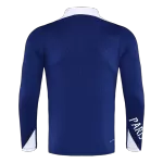 PSG 1/4 Zipper Sweat Kit(Top+Pants) Navy 2025/26 - thejerseys