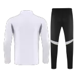 Real Madrid 1/4 Zipper Sweat Kit(Top+Pants) White 2025/26 - thejerseys