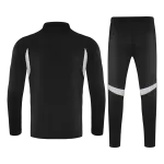 Real Madrid 1/4 Zipper Sweat Kit(Top+Pants) Black 2025/26 - thejerseys