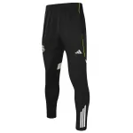 Kids Real Madrid 1/4 Zipper Sweat Kit(Top+Pants) Black 2025/26 - thejerseys
