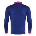 Barcelona 1/4 Zipper Sweat Kit(Top+Pants) Navy 2025/26 - thejerseys