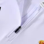 Real Madrid 1/4 Zipper Sweat Kit(Top+Pants) White 2025/26 - thejerseys