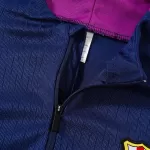 Barcelona 1/4 Zipper Sweat Kit(Top+Pants) Navy 2025/26 - thejerseys